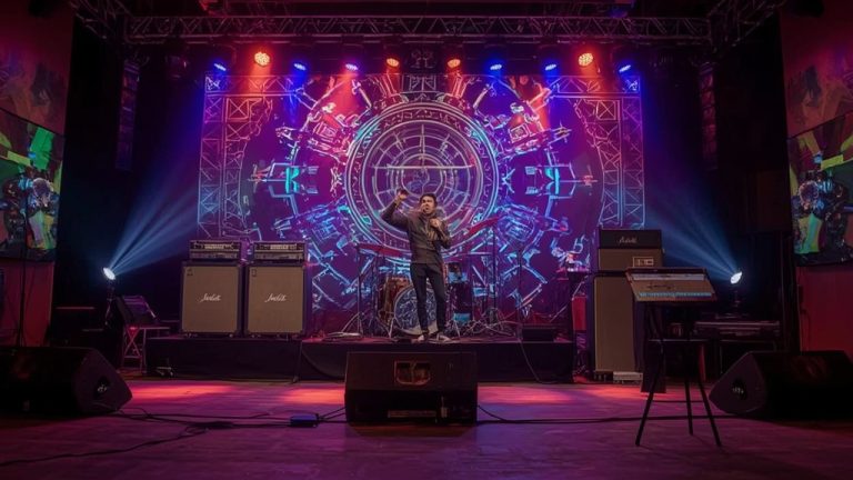 Lucid_Realism_Gambar_realistis_dari_Musisi_Elektronik_Lokal_Po_0